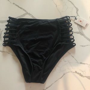 Shade & Shore High Waist Swim Bottoms
